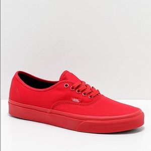 All red vans